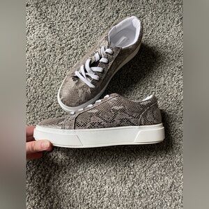 Arizona Snakeskin Sneakers Size 9